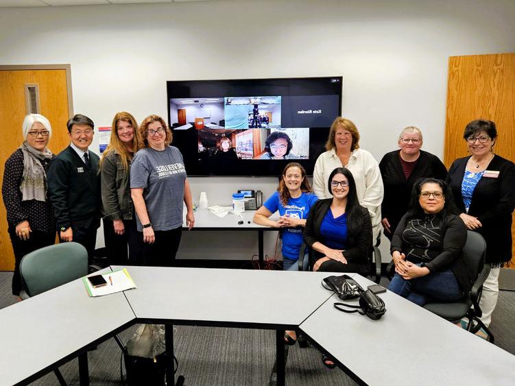 Members of the DuBois Toastmasters Club during the charter celebration meeting that took place on May 29.